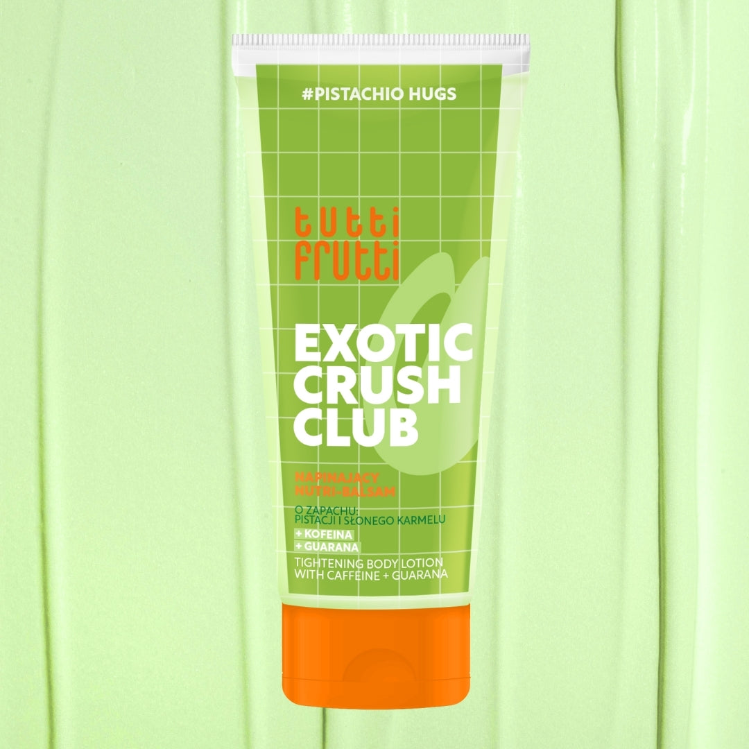 Farmona TUTTI FRUTTI PistachioHugs nostiprinošs nutri-ķermeņa balzams ar kofeīnu un guarānu 200 ml