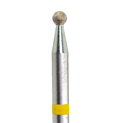 KMIZ Diamond Burr Ball Yellow 020 [118058]