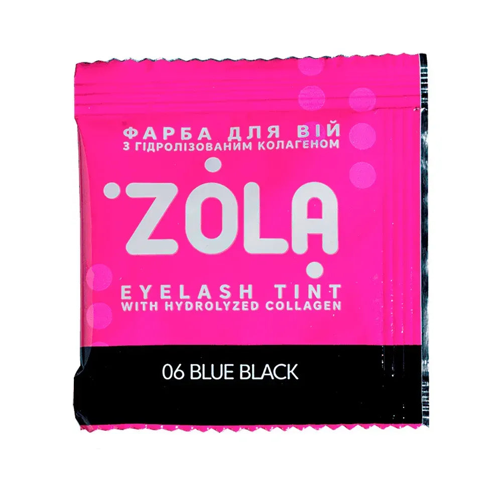 ZOLA Краска для бровей BLUE BLACK 5мл