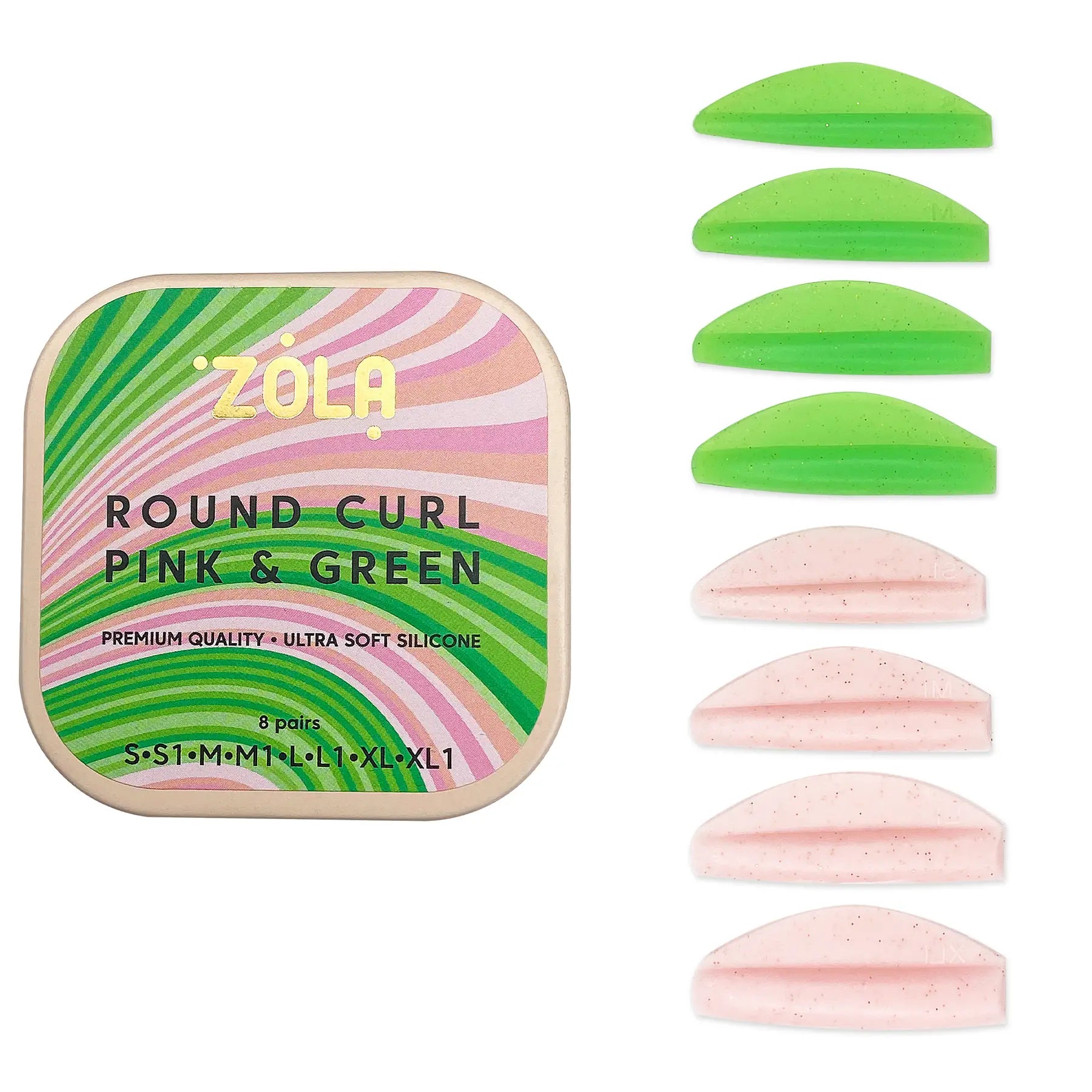 zola-valyky-dlia-lamynyrovanyia-round-curl-pink-and-green-8-par-74070372177615